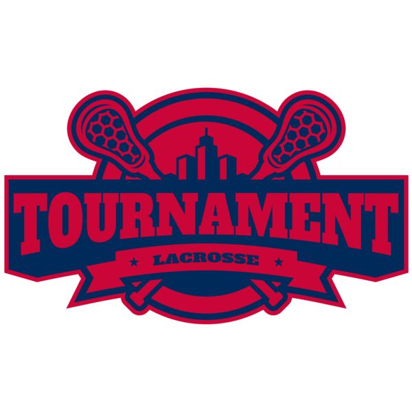Tournament Lacrosse Logo Template Thumbnail